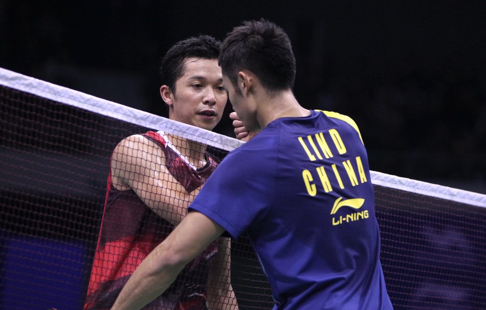 包含韩国羽毛球队力克印尼羽毛球队，陶菲克绝境逆转的词条