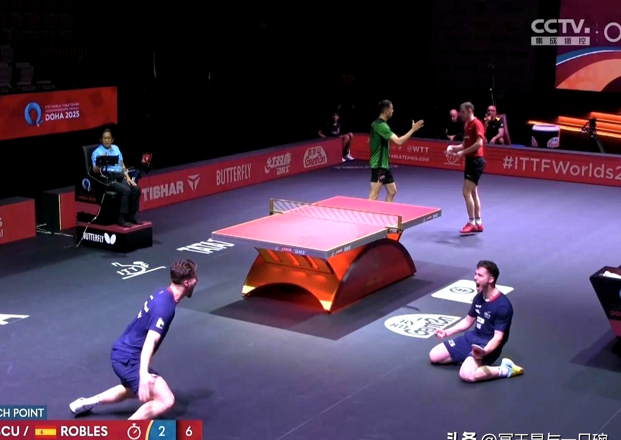 包含瑞典乒乓球队翻盘法国乒乓球队，波尔送出助攻的词条